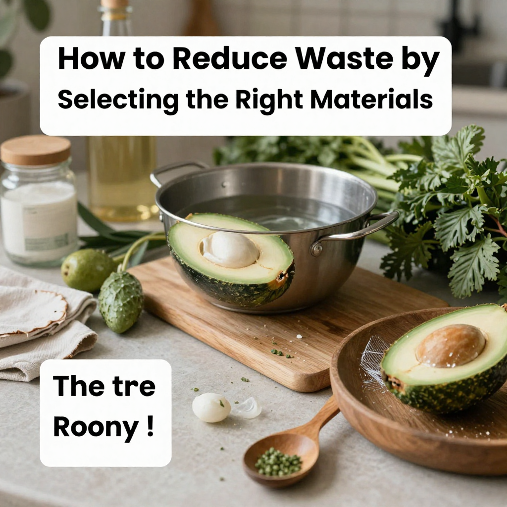 Como Reduzir Desperdício Selecionando Os Materiais Adequados