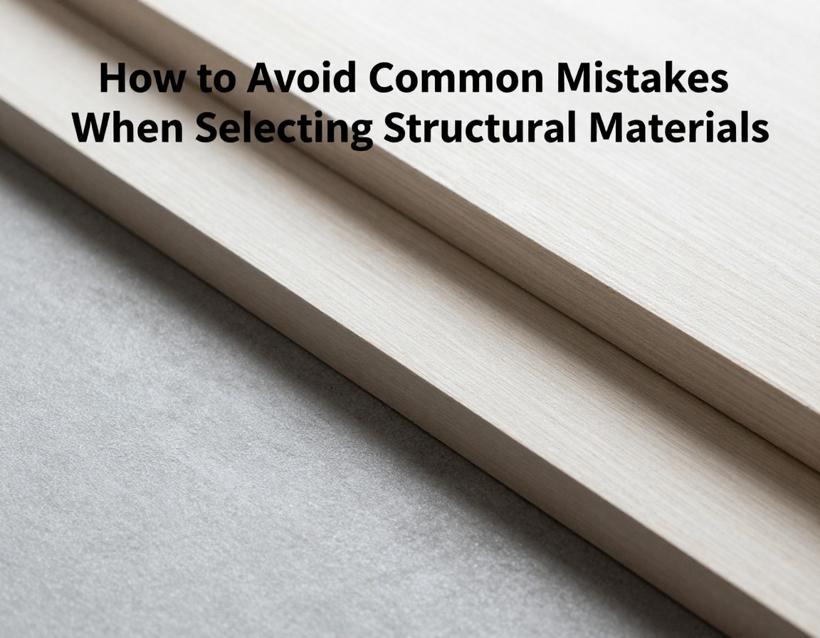 Como Evitar Erros Comuns Ao Selecionar Materiais Estruturais
